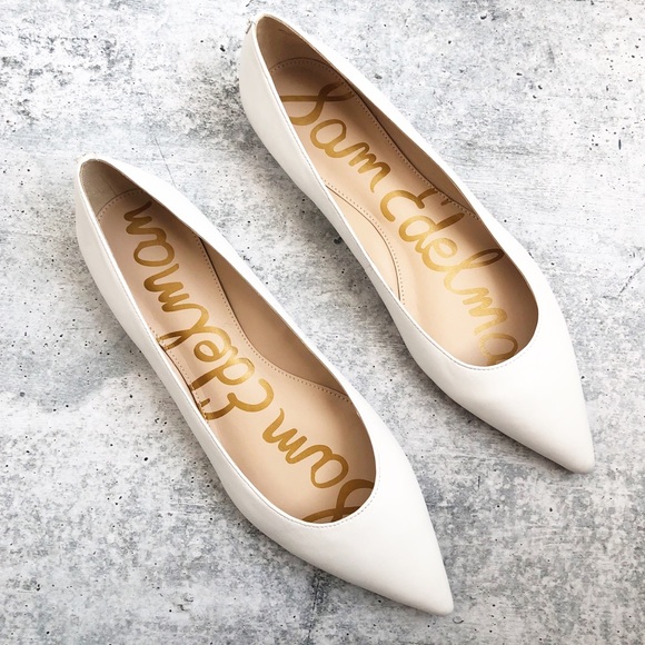 sam edelman white flats